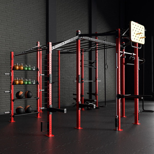 Jaula de potencia modular Power Rack con barras y escaleras MFT-RIG-16 - Marbo Sport