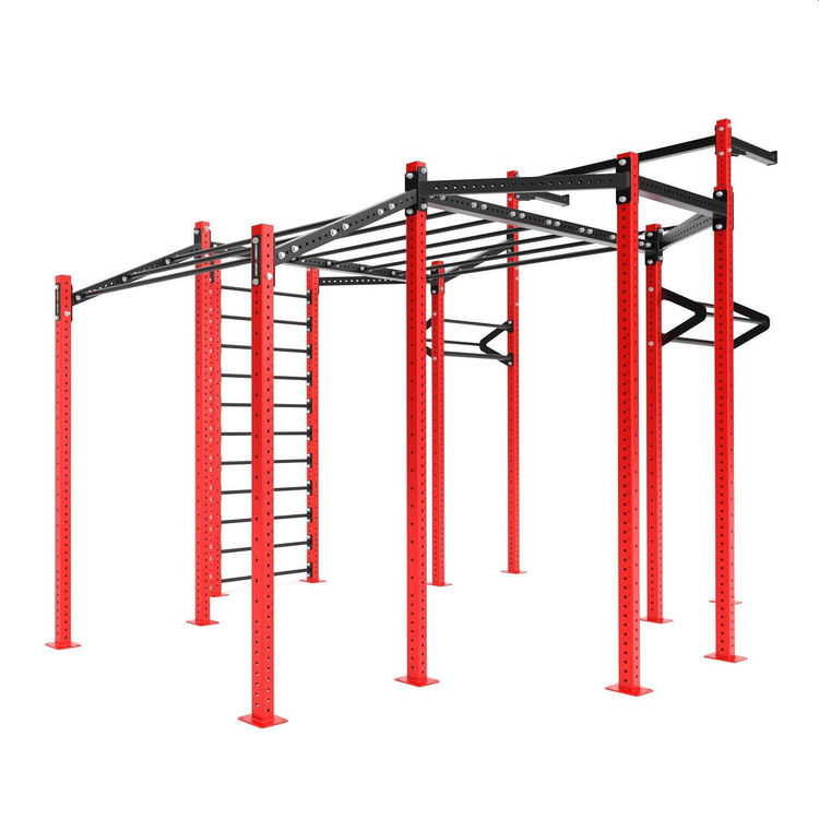 Jaula de potencia modular Power Rack con barras y escaleras MFT-RIG-16 - Marbo Sport