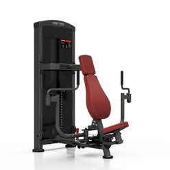 Máquina de contractor de pecho (peck deck) (tapizado granate) MP-U227 - Marbo Sport