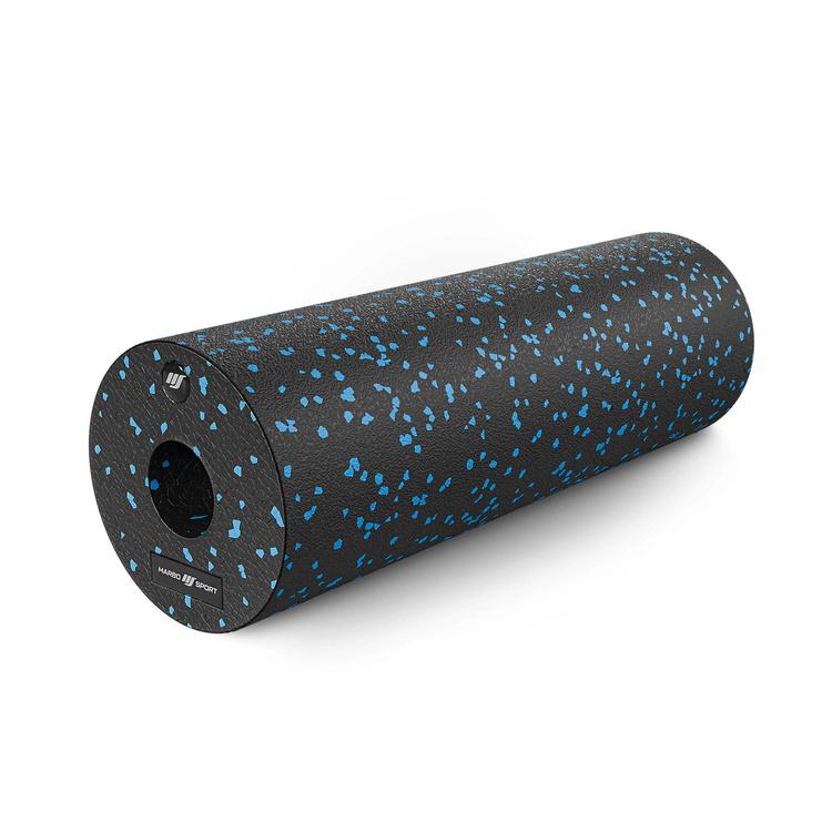 Rodillo de masaje EPP 45 cm negro/azul - Marbo Sport