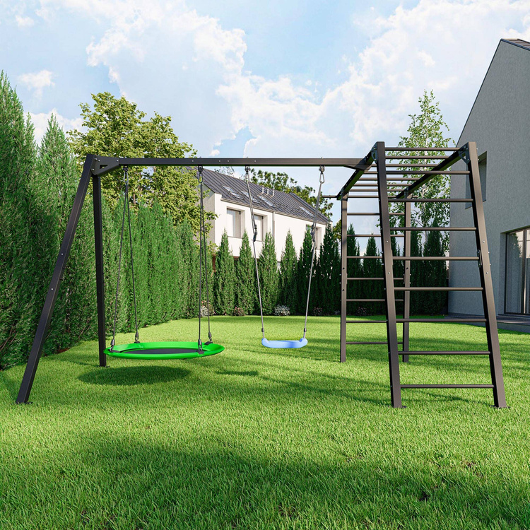 Columpio doble sobre rodamientos (extensión para la escalera de gimnasia) PREMIUM MO-018 - Marbo Sport