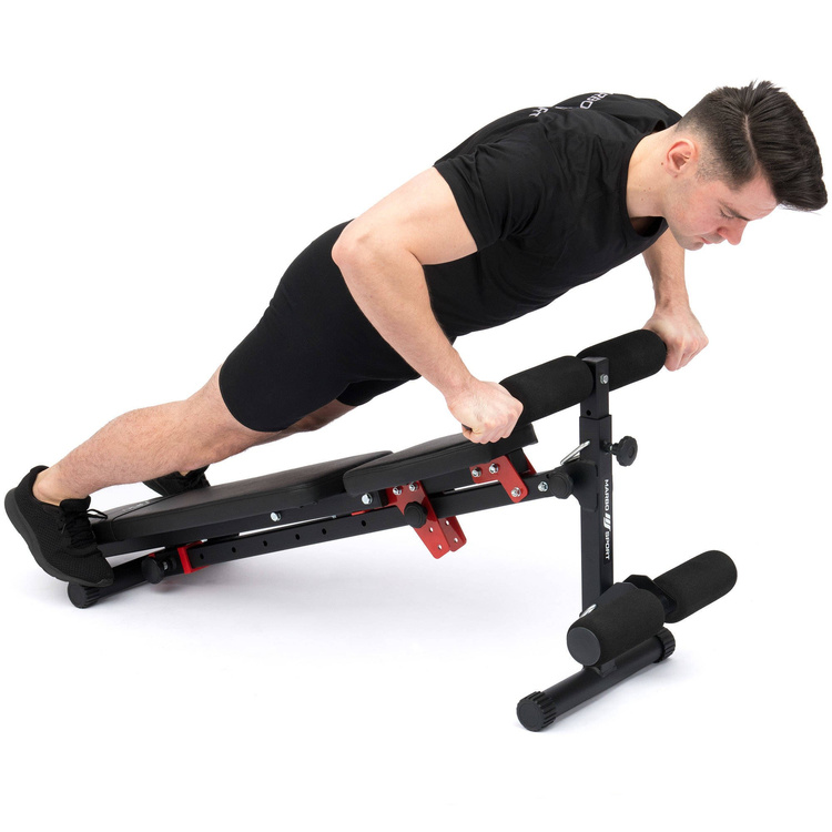 Banco de musculación y abdominales plegable MH-L111 - Marbo Sport