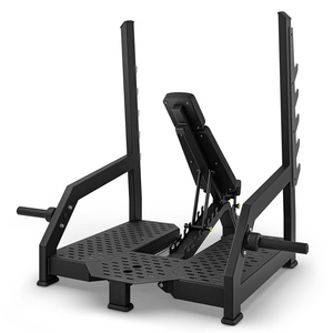 Banco reclinable olímpico de gimnasio con soportes de seguridad MP-L213 2.0 - Marbo Sport