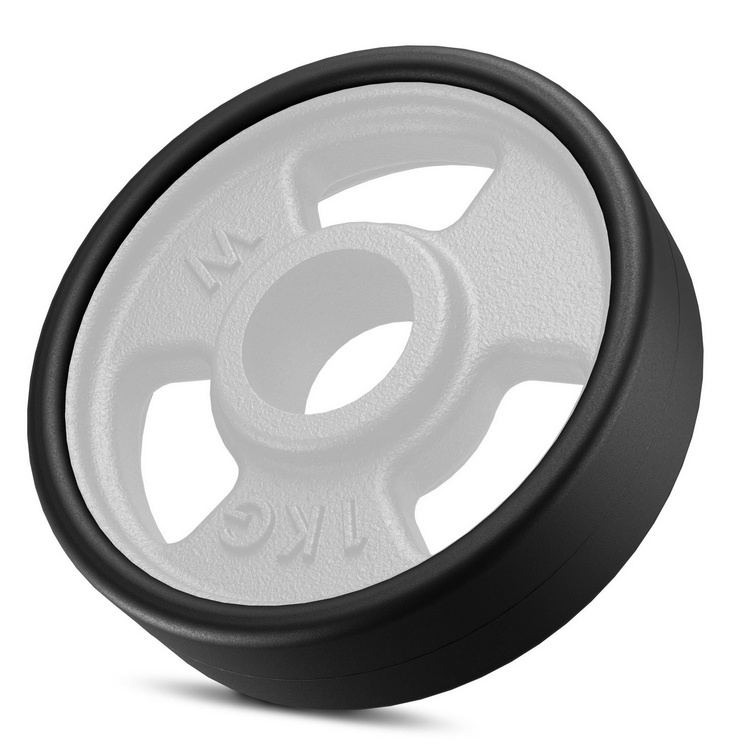 Recubrimiento de goma tri-grip para las placas de peso 1 kg MW-GUMA1 - Marbo Sport