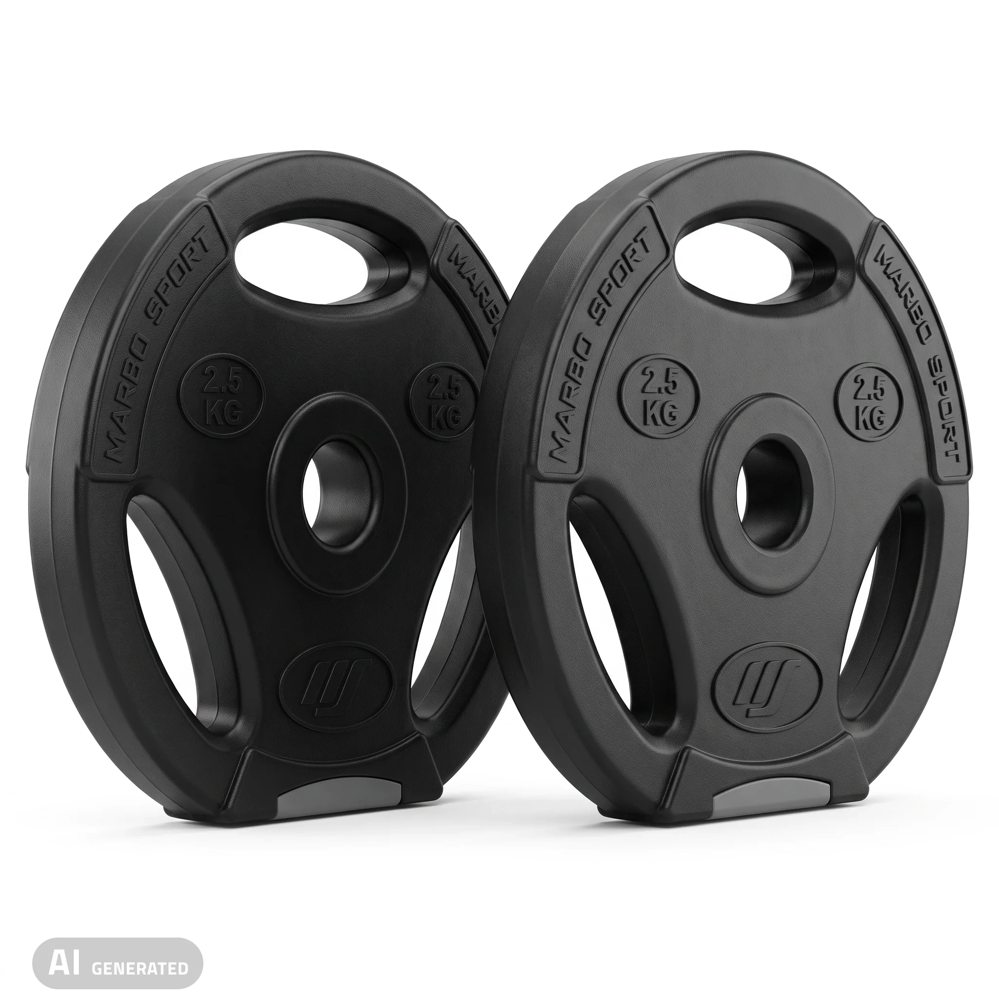 Set de discos de peso de composite 2 x 2.5 kg - Marbo Sport