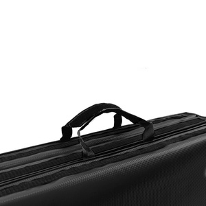 Colchoneta estable plegable con cierre de velcro 180 x 90 x 5 cm negro - Marbo Sport