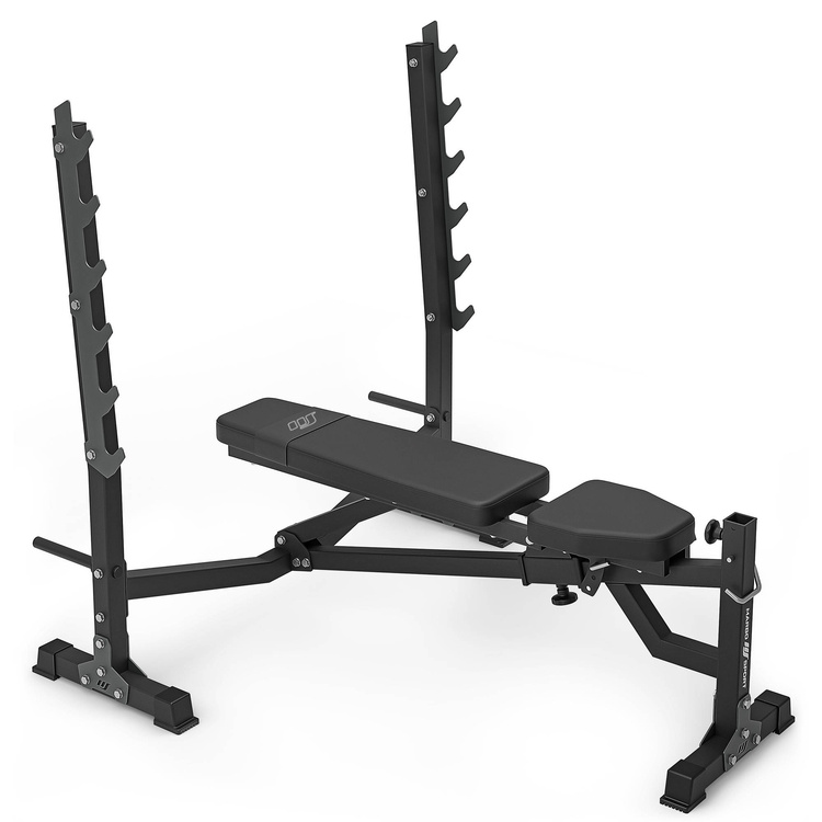 Banco de pesas reclinable con soportes e inclinación MS-L106 3.0 - Marbo Sport