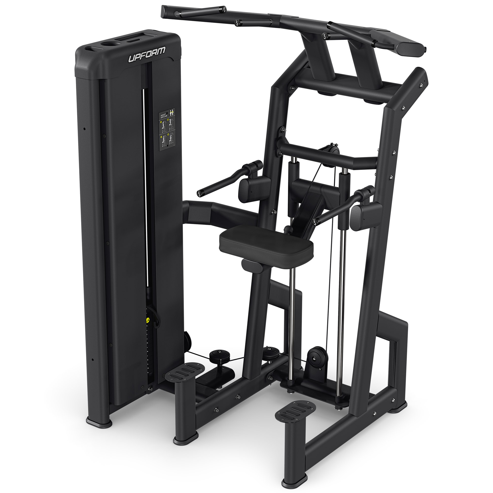 Máquina profesional para dips y dominadas asistidas UR-U033 - UpForm