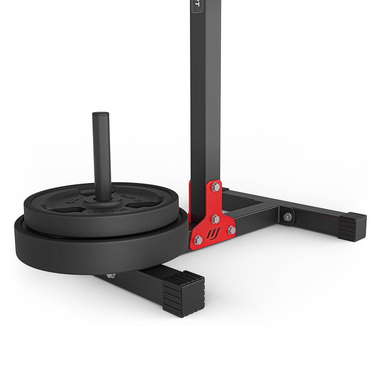 Soportes para barra de pesas con zona de aseguramiento (2 unidades) MH-S202 - Marbo Sport