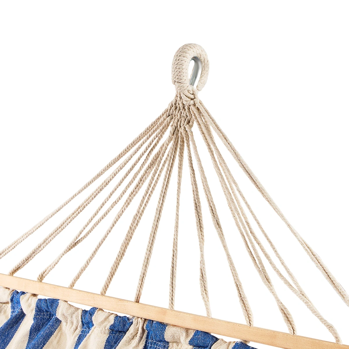 Hamaca de jardín con barra de madera 290 x 125 cm - Marbo Sport