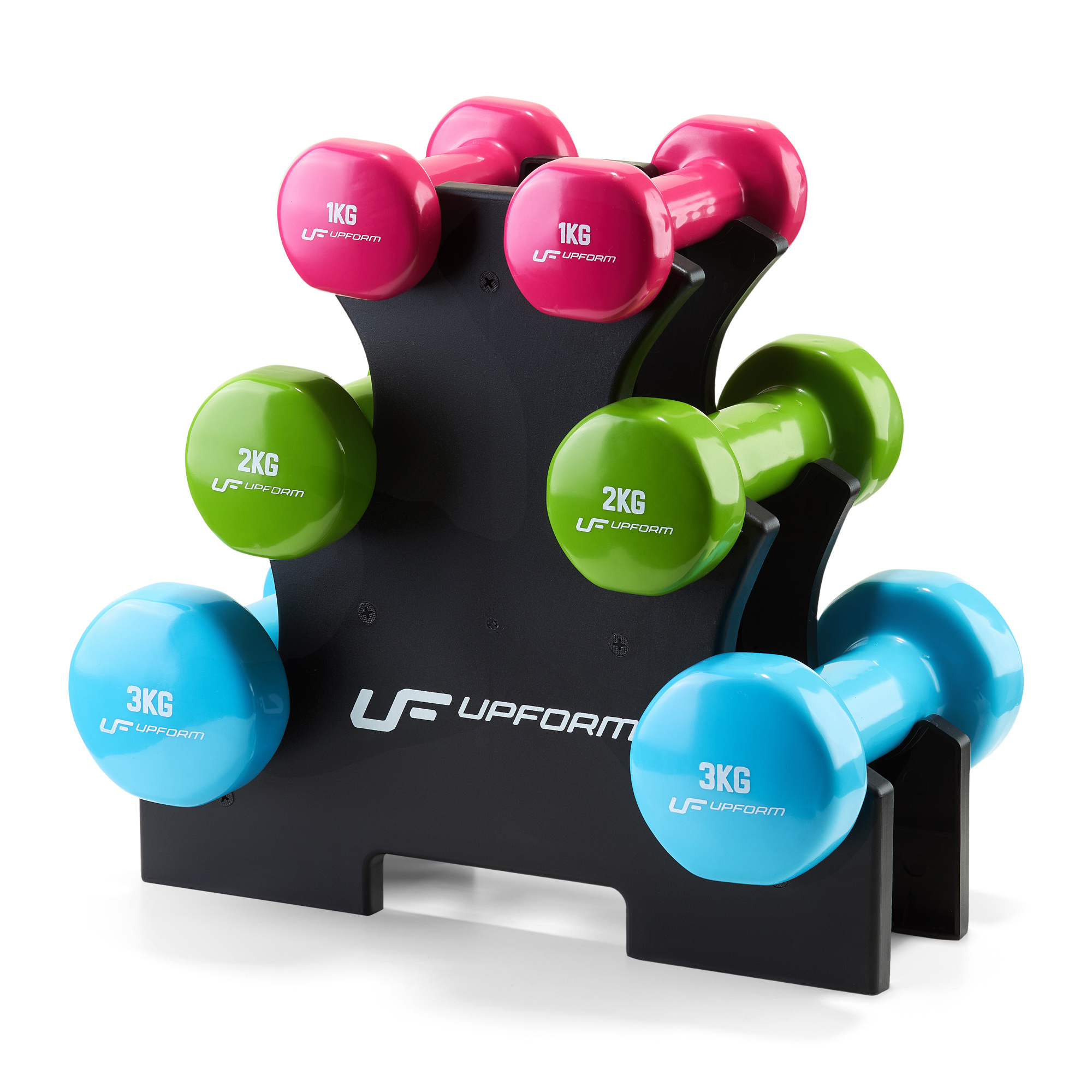Soporte de mancuernas de fitness de 3 niveles - UpForm
