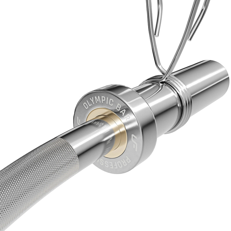 Barra olímpica de 120 cm con fuerte curvatura UF-G120ML-OLI-CH - UpForm