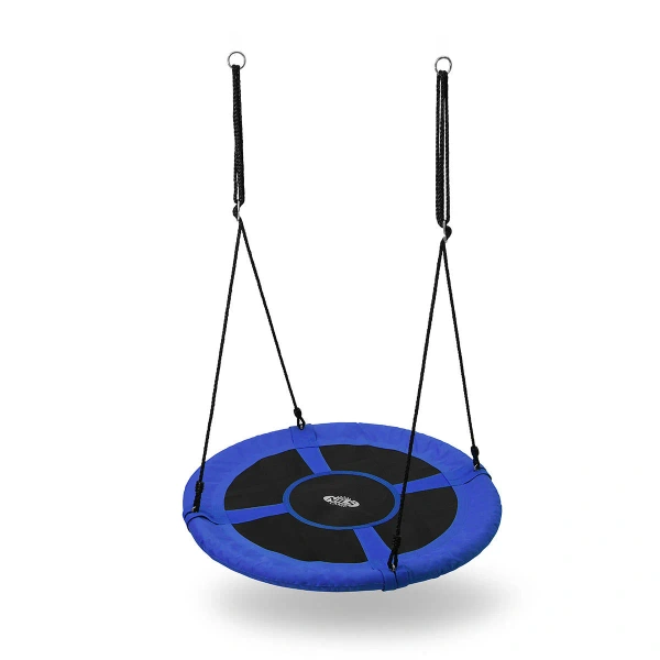 Columpio nido de cigüeña azul Ø100 cm para jardín (Nest Swing) BLUE - NILS