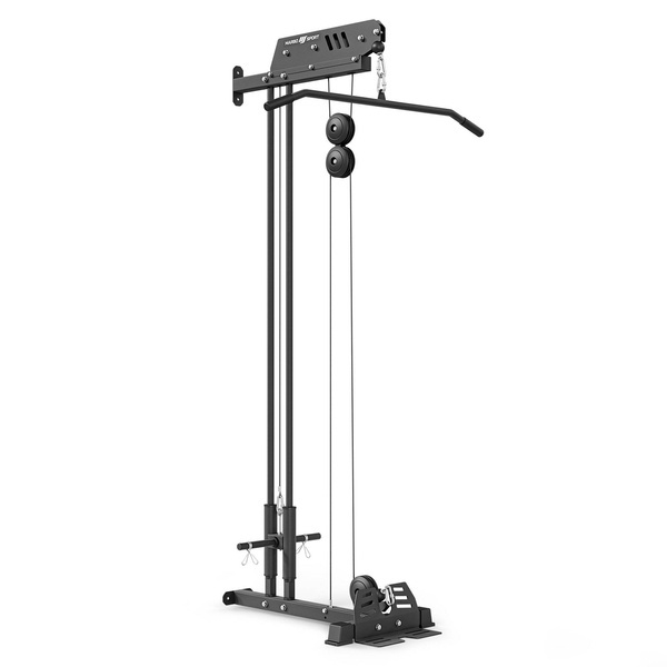 Máquina de polea alta y baja de pared con doble guía MS-W103 2.0 - Marbo Sport