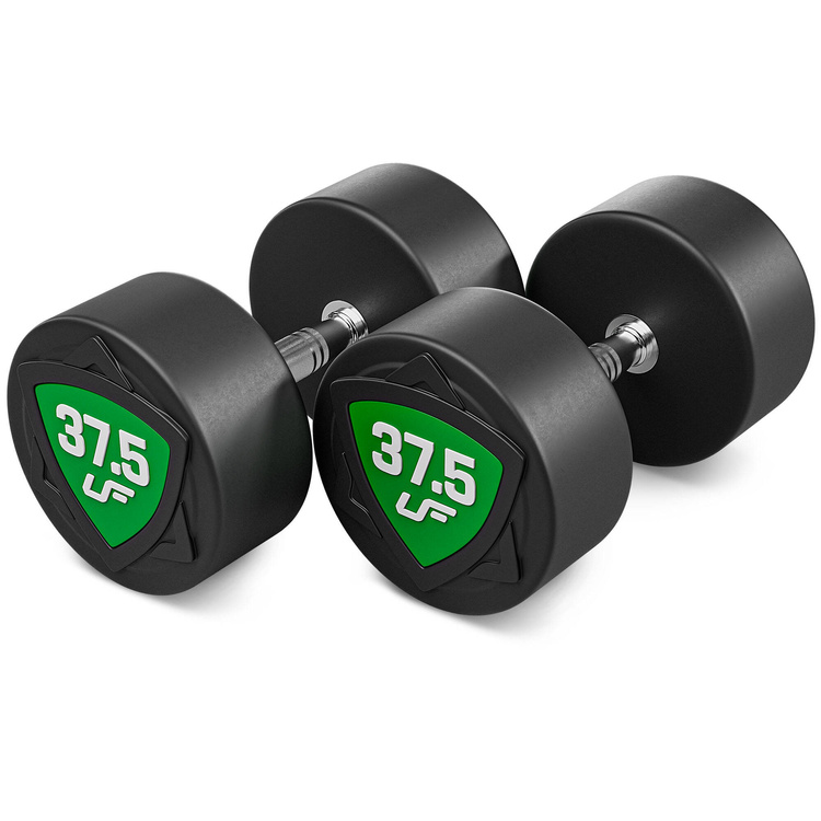 Juego de mancuernas de poliuretano 27,5-37,5kg (incrementos de 2,5 kg) 325 kg - UpForm