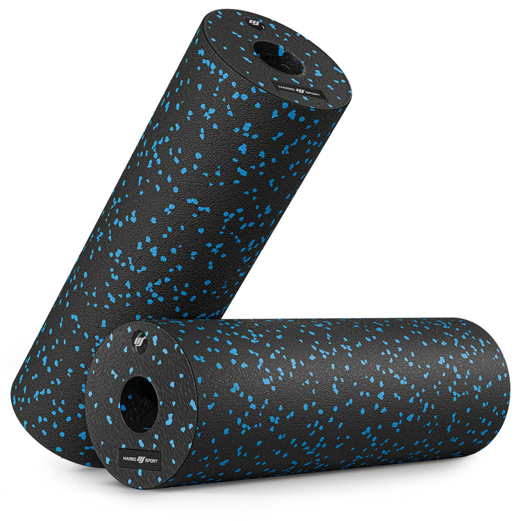 Rodillo de masaje EPP 45 cm negro/azul - Marbo Sport