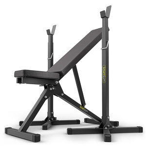 Conjunto SG1 | Banco de ejercicios + soporte de barra ajustable - SmartGym Fitness Accessories