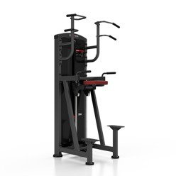 Máquina de dominadas asistidas (tapizado granate) MP-U231 - Marbo Sport