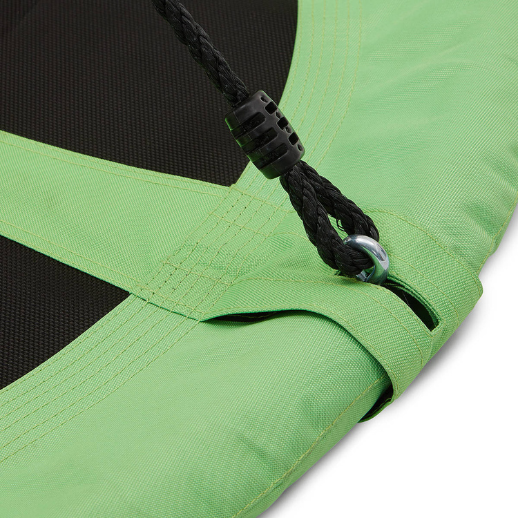 Columpio nido de cigüeña verde Ø100 cm para jardín (Nest Swing) GREEN - NILS