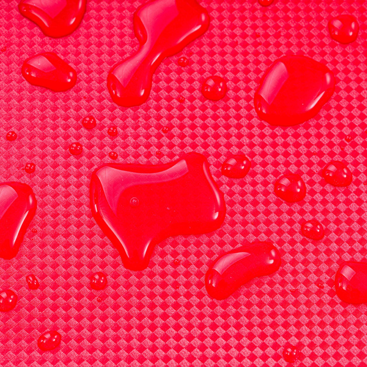 Colchoneta de gimnasia dura plegable con velcro 180 x 60 x 5 cm - rojo - Marbo Sport