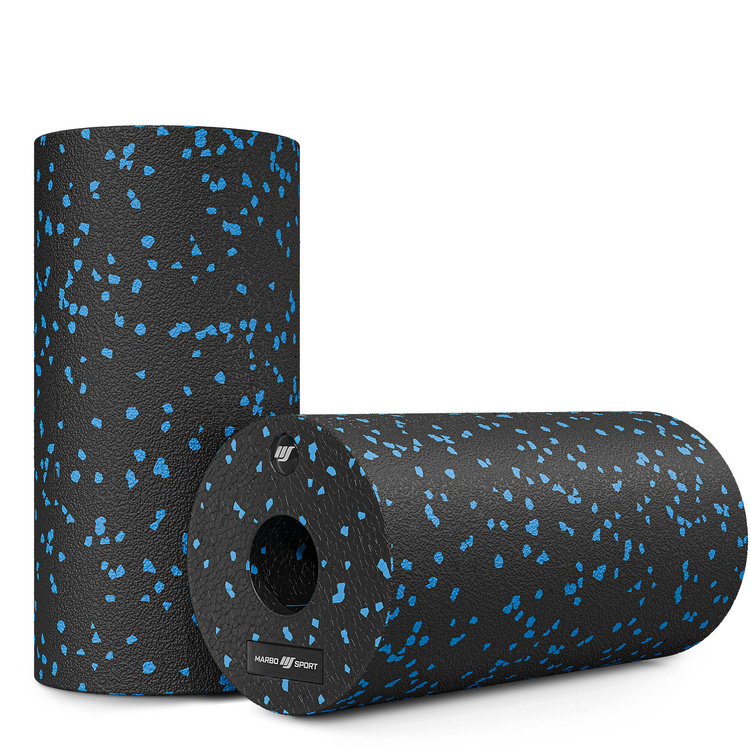 Rodillo de masaje EPP 30 cm negro/azul - Marbo Sport