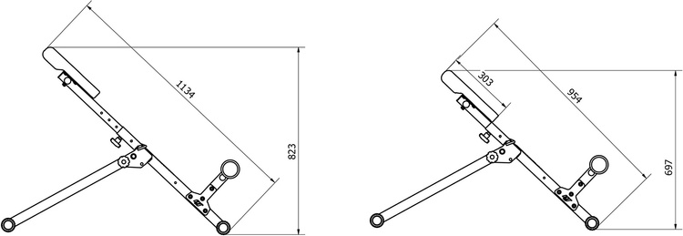 Banco lumbar romano MH-L116 - Marbo Sport