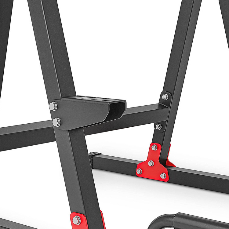 Torre de entrenamiento multifunción con barra de dominadas y fondos MH-U102 - Marbo Sport