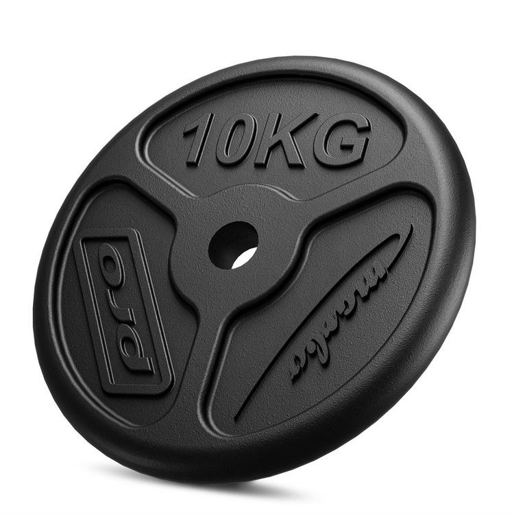 Juego de pesas de hierro fundido slim 30 kg / 2 x 10 kg + 2 x 5 kg - Marbo Sport