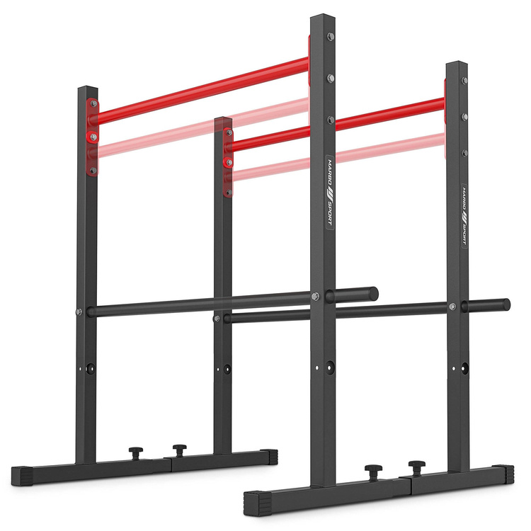 Barras paralelas ajustables de calistenia para fondos y flexiones MH-D212 - Marbo Sport