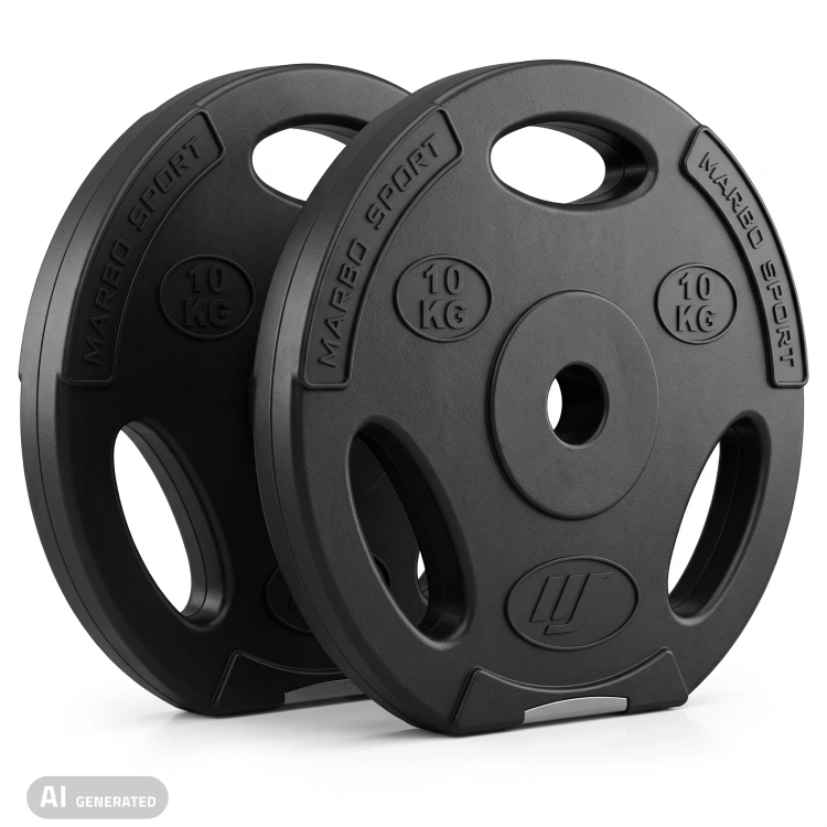 Set de discos de peso de composite 2 x 10 kg - Marbo Sport