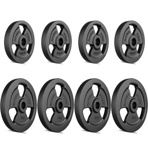 Juego de pesas de hierro fundido Tri-Grip 30 kg / 4 x 5 kg + 4 x 2,5 kg - Marbo Sport