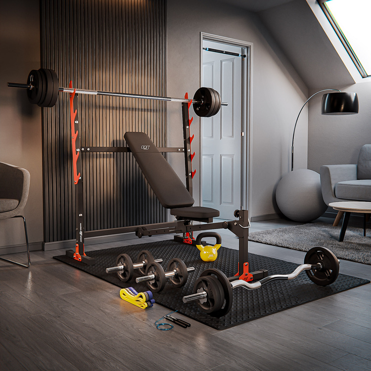 Gimnasio doméstico: kit para hacer ejercicio en casa - Marbo Sport