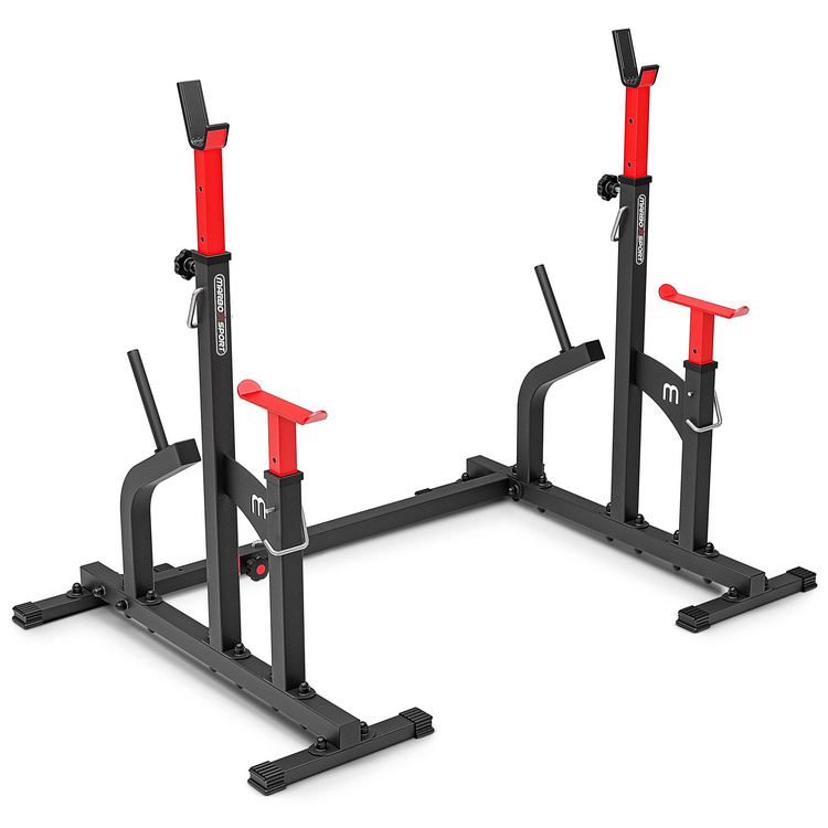 Soportes combinados para press banca y sentadillas con seguro MS-S104 - Marbo Sport