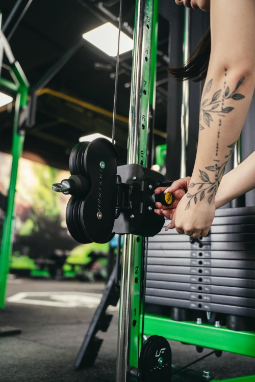 Banco de pesas ajustable para entrenamiento de musculación UF-001 - UpForm