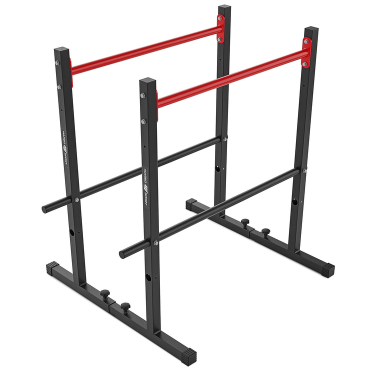 Barras paralelas ajustables de calistenia para fondos y flexiones MH-D212 - Marbo Sport