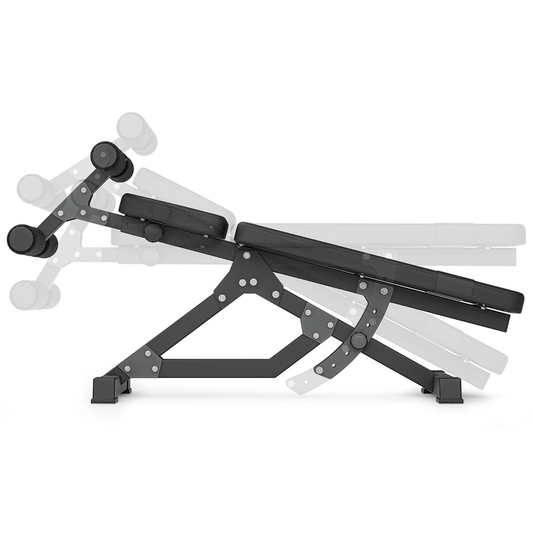 Banco de abdominales reclinable para gimnasio MS-L110 2.0 - Marbo Sport