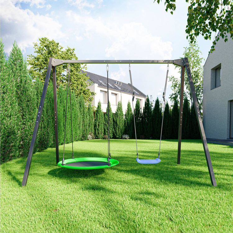 Estructura de soporte para columpio de jardín de 2 plazas MO-002 - Marbo Sport