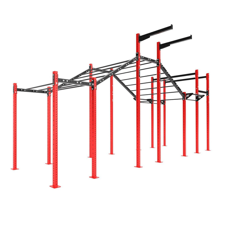 Jaula de potencia modular Power Rack con barras y estructura MFT-RIG-17 - Marbo Sport