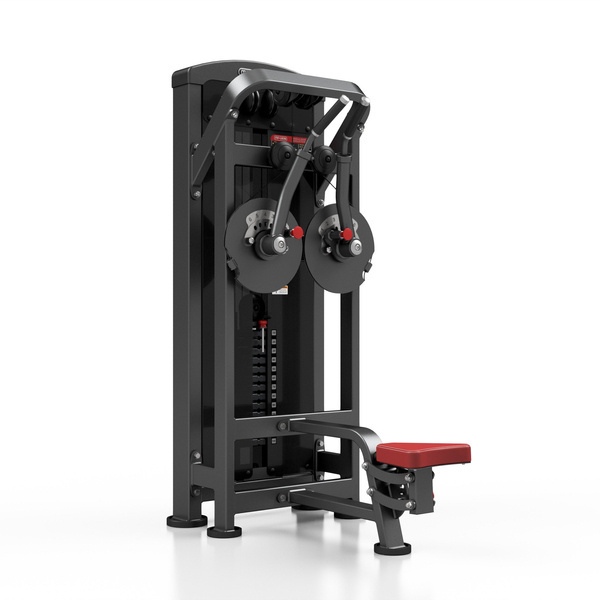 Máquina de hombros para aducción y deltoides anterior (tapizado granate) MP-U236 - Marbo Sport