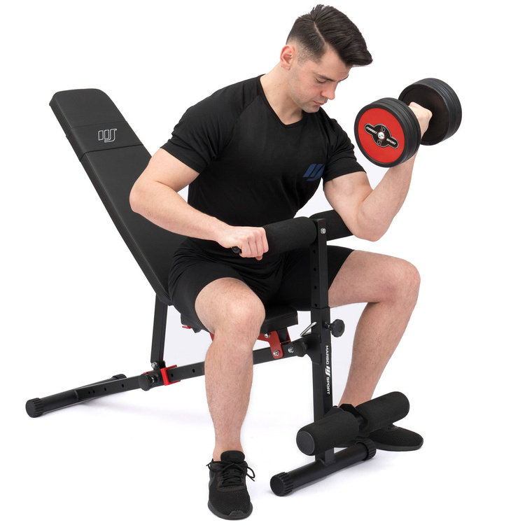 Banco de musculación y abdominales plegable MH-L111 - Marbo Sport