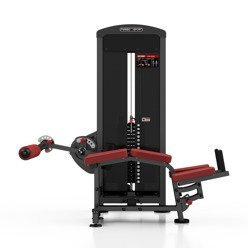 Máquina de curl femoral tumbado (tapizado granate) MP-U235 - Marbo Sport
