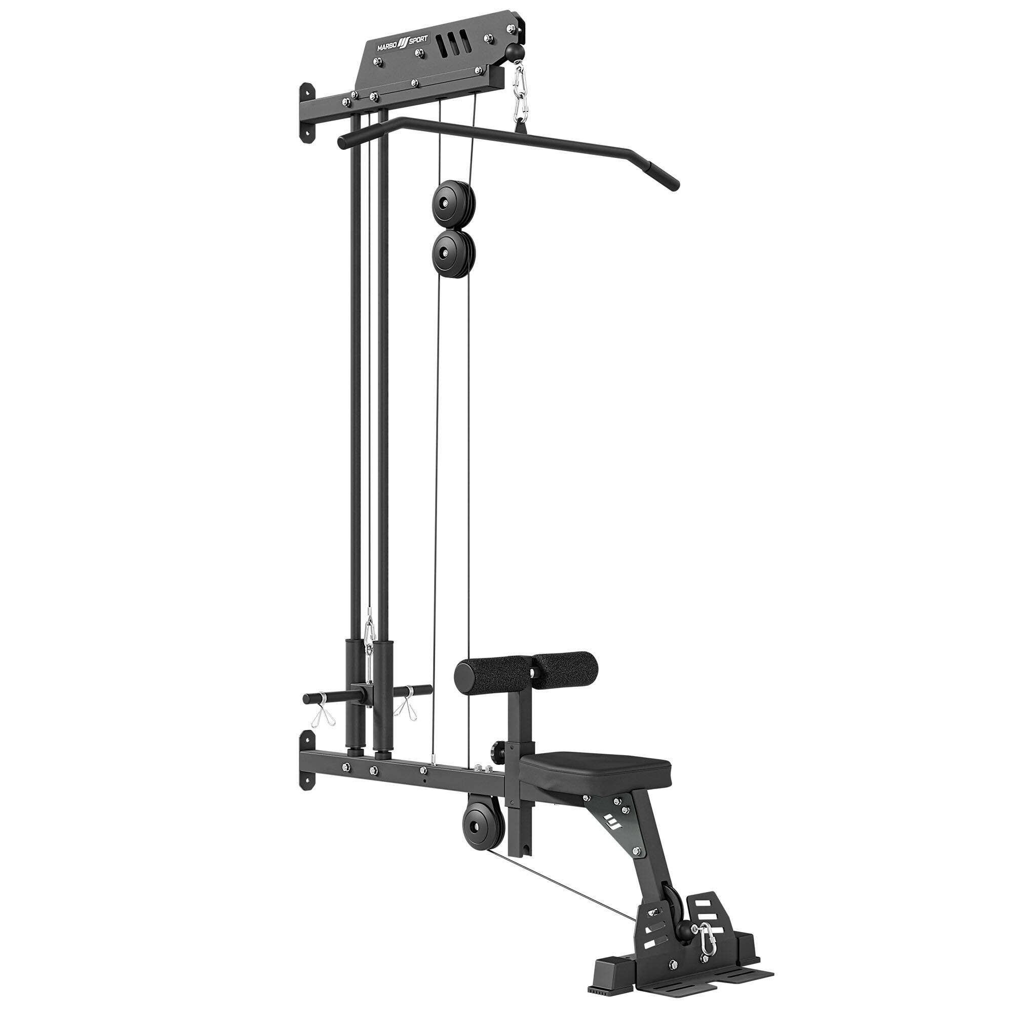 MS-W104 2.0 – Máquina de tracción de pared para entrenamiento de fuerza eficiente