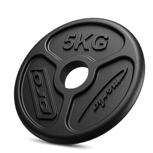 Juego de pesas olímpicas de hierro fundido 30 kg / 2 x 5 kg + 6 x 2,5 kg + 4 x 1,25 kg - Marbo Sport